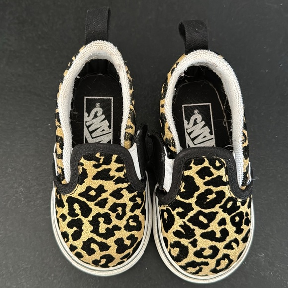 Toddler leopard Vans size 5 - Picture 3 of 5